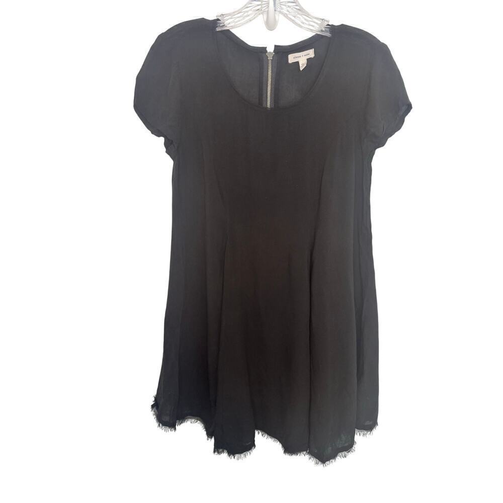 Silence  + Noise Black Mini Dress